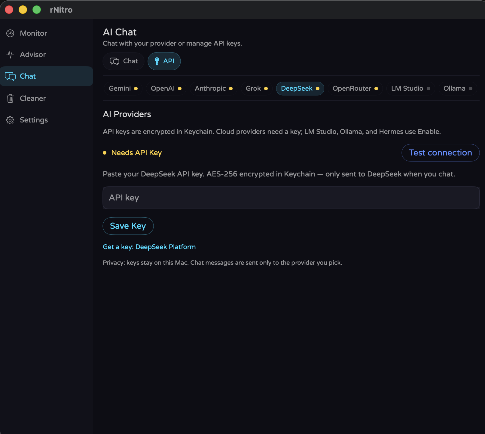 rNitro Chat Config